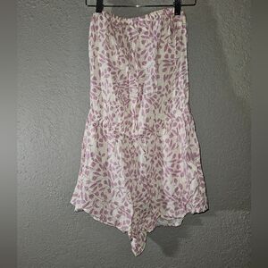Spiritual Gangster Strapless Challis Romper NWT Small